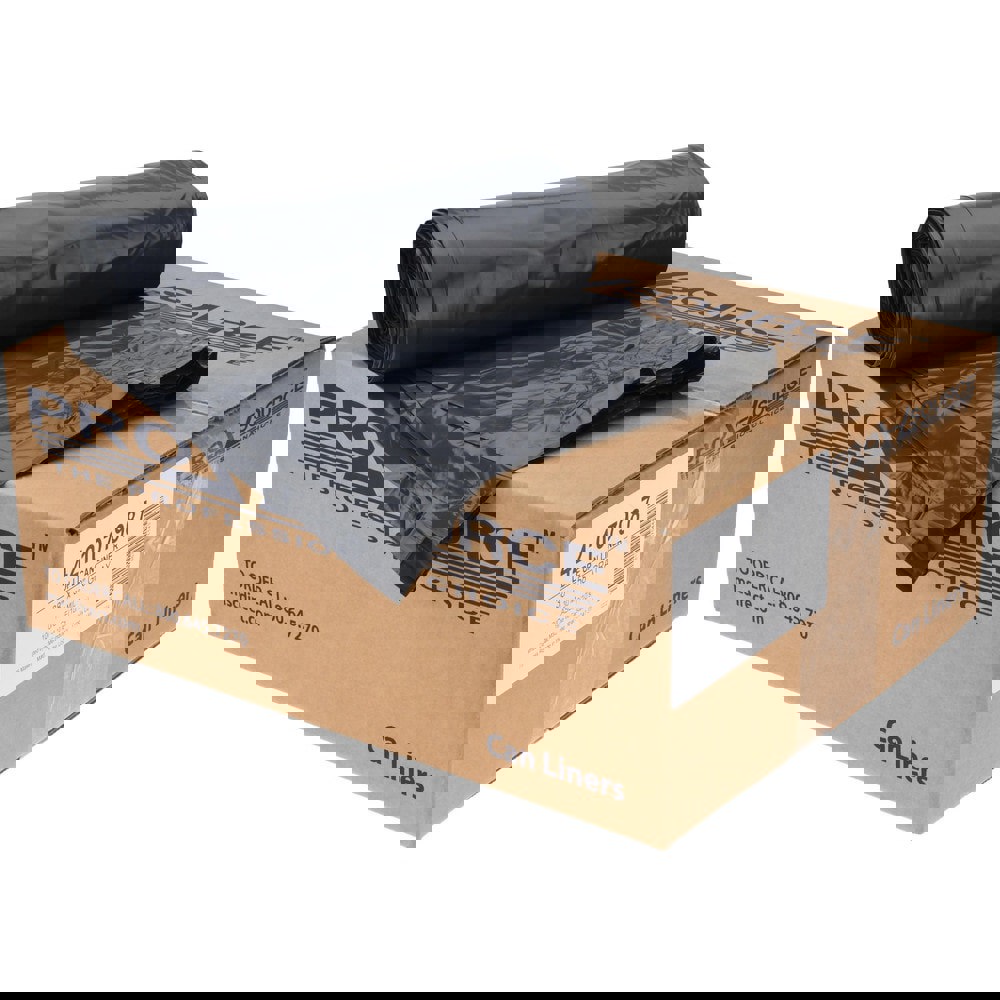 Trash Bags: 60 gal, 1.3 mil, 100 Pack